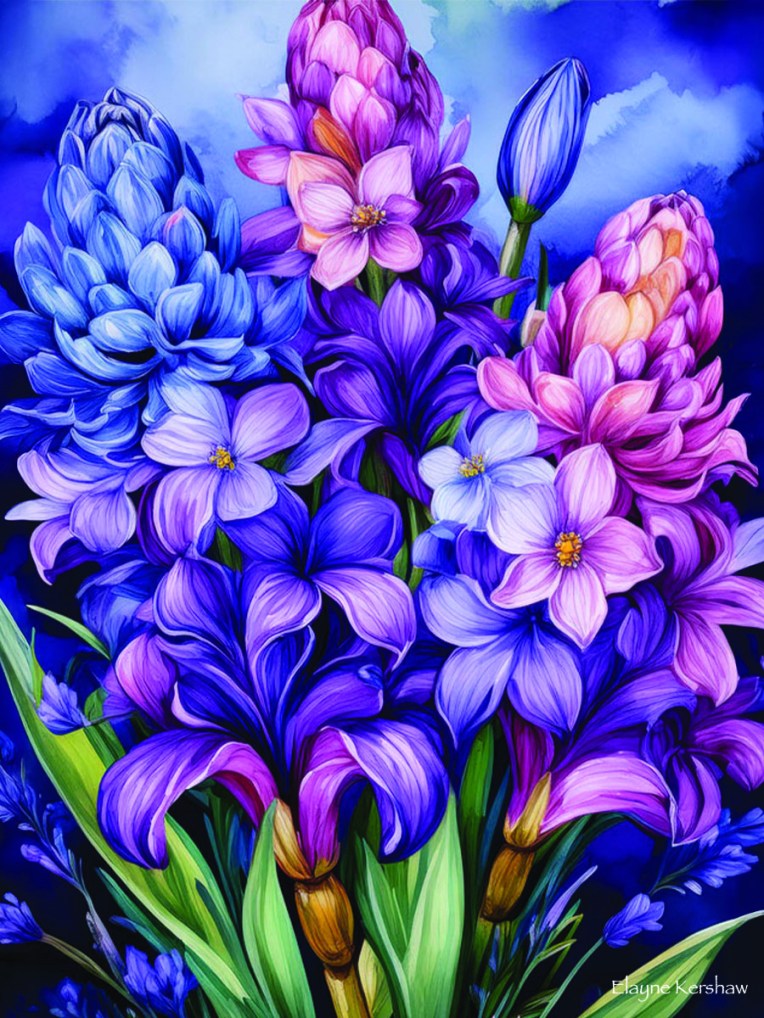 Hyacinths and Crocuses